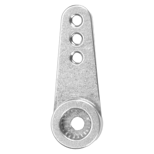 21T Servoarm, liten bærbar CNC-maskinert aluminiumlegering 21T Servo Horn Arm RC Styrearm for MD922 MD933 Servoer Sølv