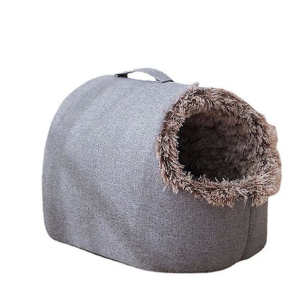 1 stk. Katteseng, Blød Katteseng, Kæledyrsseng til Katte og Hvalpe (52cmx38cmx30cm)