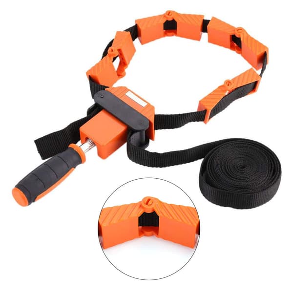 Nylon MultiFunction Bindebelte Klemme Ramme Trebearbeidingsverktøy Polygoner Vinkelklips