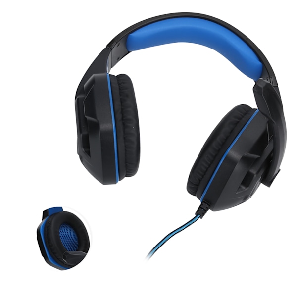 G311 Trådbundet spelheadset med cool LED-ljusmikrofon för dator PC Bärbara datorer 2m