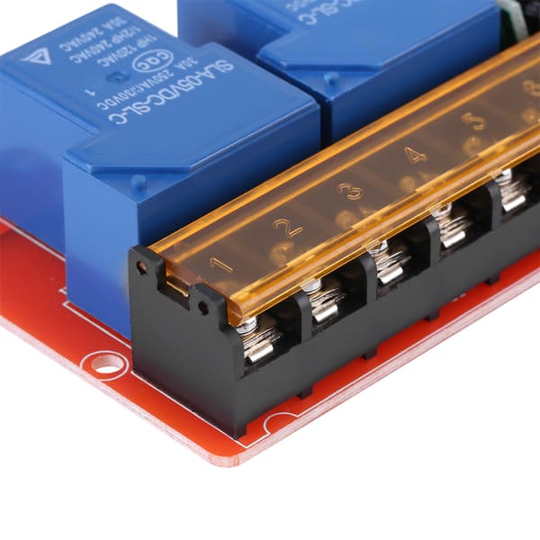 AC 100-250V 30A 4-kanals relä med hög/låg nivå trigger