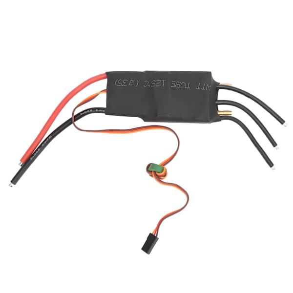 125A ESC Borstlös Vattenkylning Elektrisk Hastighetsregulator ESC för RC Båtmodell