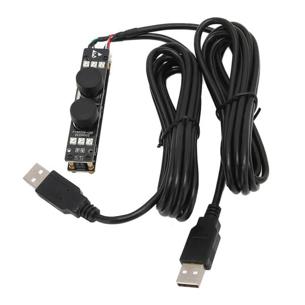 USB-kameramodul 2MP 1080P 90 graders vinkel USB-webcam-kort kompatibelt med Windows til Android til Linux