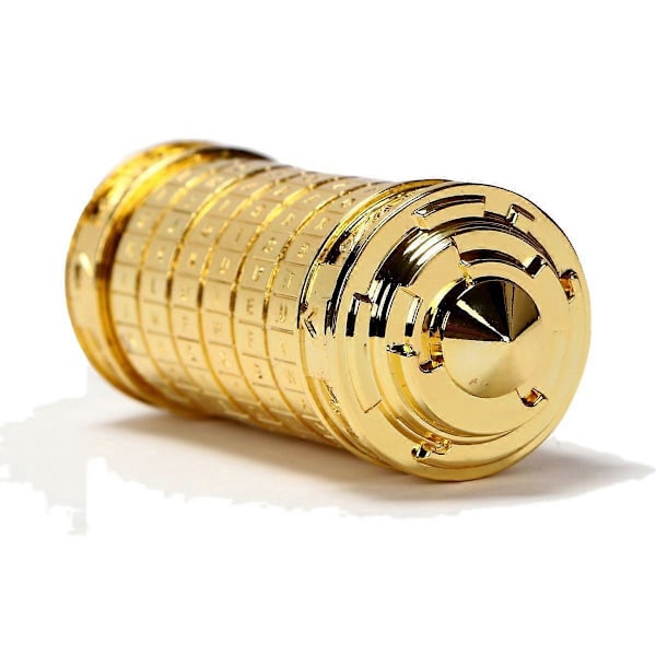 Cryptex Da Vinci -koodi Mini Cryptex -lukko Pulmapelit piilotetulla kullalla