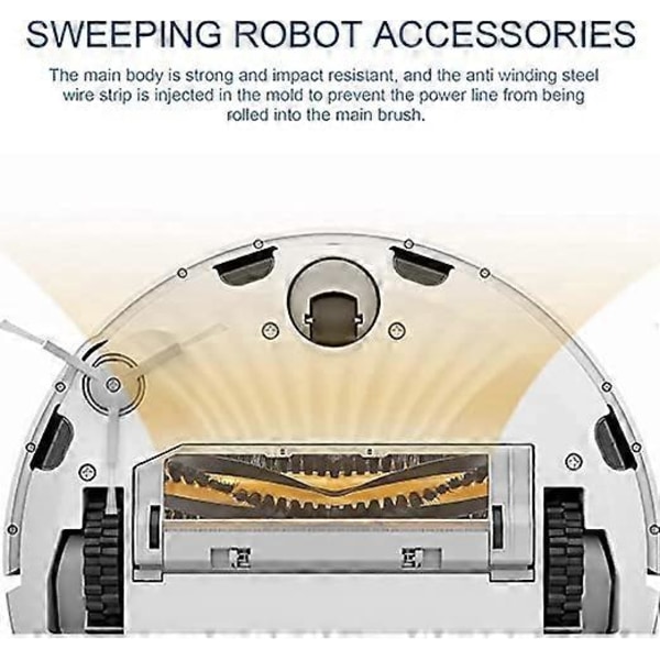 2-pakker Roterende Hovedbørster Reservedeler for ECOVACS DEEBOT N79 N79S DN620, DN622 Tilbehør Robotstøvsuger, Feierobot Tilbehør
