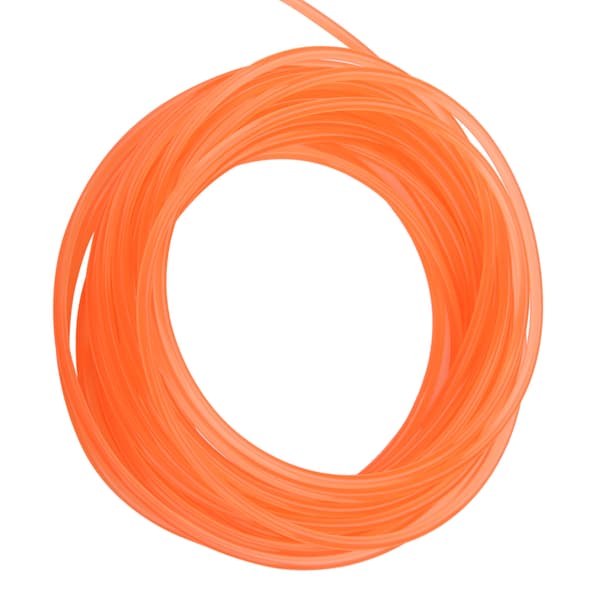 Orange Slät Yta PU Polyuretan Rundrem för Drivtransmission (6mm*10m)