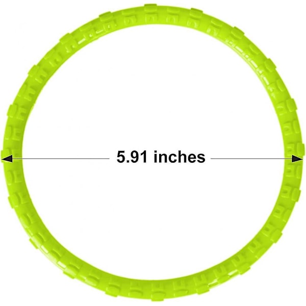 4-pack Dykleksaker för Pool Vatten Simbassäng Dykringar Leksaker för Barn Färgglada Lätta att Hitta och Greppa (orange, gul, blå, grön)