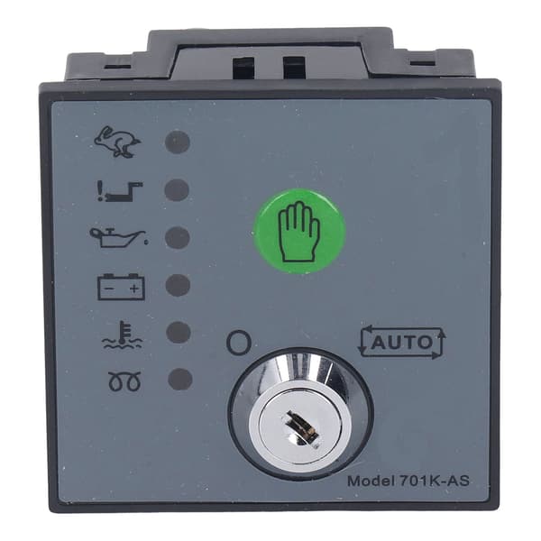 Generatorstyring Manuel Auto Start Nødstop LED Fejlindikation Generatorstyringsmodul med Nøgler DC8‑35V