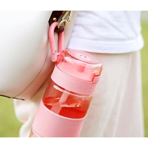 600 ml Pink Tritan vuotamaton BPA-vapaa vesipullo
