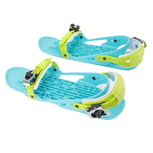 Mini Ski Skates Skating Ski til at fastgøre til skistøvler til voksne Justerbare skistøvler til udendørs skiløb One Size Farve