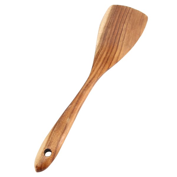 Naturlig träslev stekspade köksredskap (31,5*7,5cm)