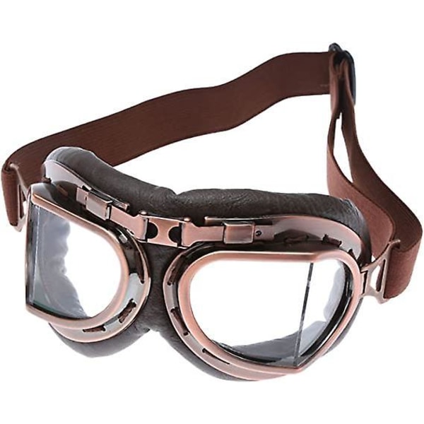 Vintage Steampunk -tyyliset aurinkolasit ja suojalasit ulkoilulajeihin ja motocross-ajoon