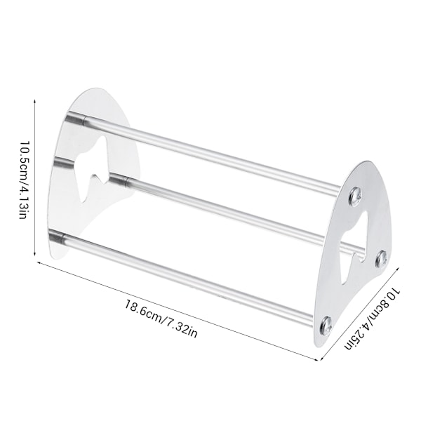 Rostfritt stål stativhållare för tandläkare ortodontiska tänger pincett sax för tandläkare oralt verktygshållare