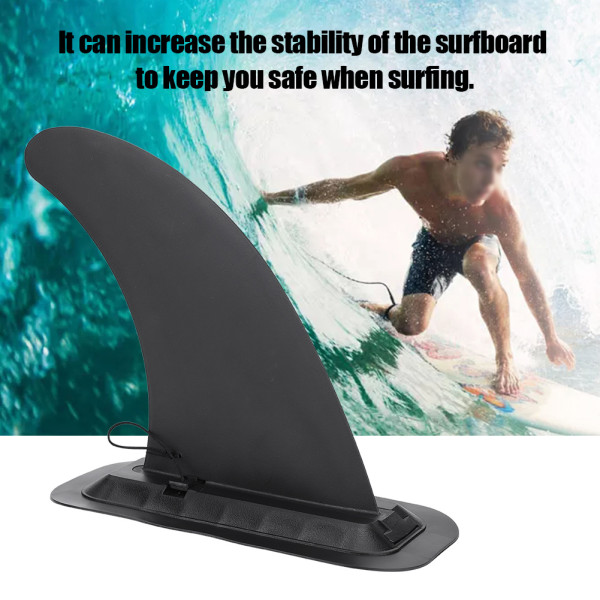 2 stk avtakbart surfebrett Haleror Plast Surfing Watershed Fin
