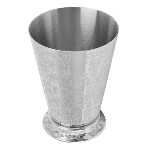 Cocktail-drikkekopp 304 rustfritt stål sølvfarget Moscow Mule-krus for barer Hjem Totem-mønsterutskjæring