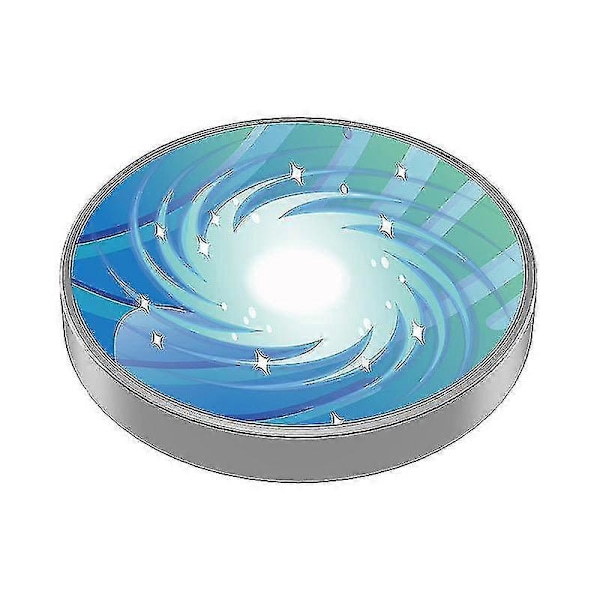 Skrivebordsgyro Mezmocoin Lommelegetøj Farverig Lysende Galaxy Stjerne Rustfrit Stål Roterende Gyro Fingerspids Anti Stress Legetøj Børnegave Zekai B