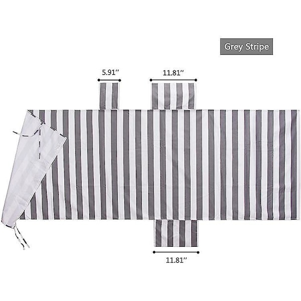 75*217cm Solseng Strandhåndklær, Basseng Solseng, Strandhåndkle Bassengstol Solteppe