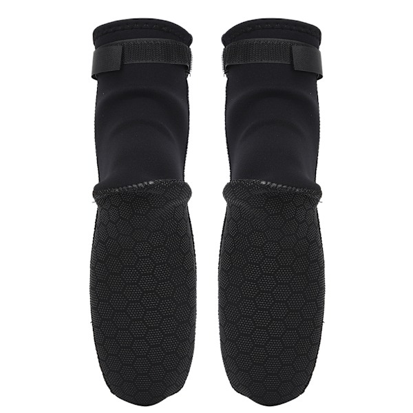 3MM Neopren Dykker Sokker Støvler Strand Snorkling Surfing Vandsko til Mænd KvinderMan Sort S(36-38størrelse)