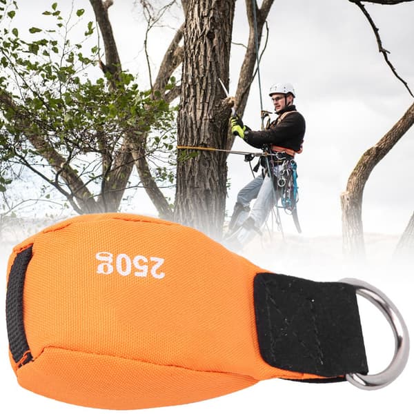 Orange Nylon Multipurpose Klatretræ Kaste Reb Taske Lille Sandpose til Klatring