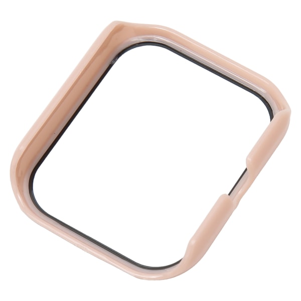 Watch Proetction Cover CASE Heltäckande härdat glas Watch Screen Cover för Haylou RS4 Sakura Pink