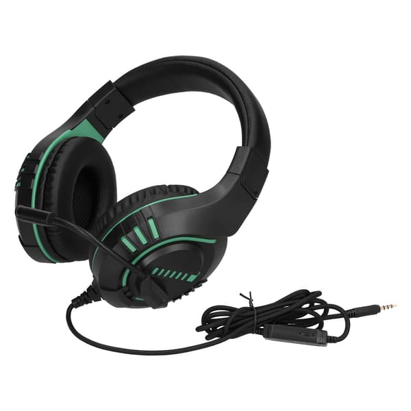 M205 Kablet Gaming Headset med Mikrofon 3,5 mm Jack Støjreducerende Gaming Headset til PS4 Grøn