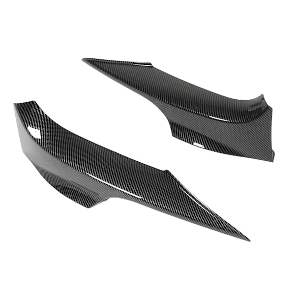 Främre Stötfångarläppar Hörnspoilers Splitters Nedre Stötfångarskydd Trim Kompatibel 3-serie E92 M Sport Coupe 2006-2010 Kolfiberstil