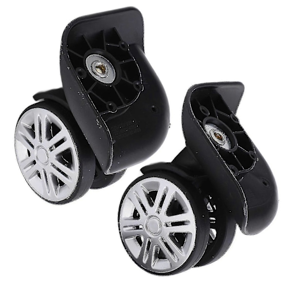 1 Par A65 Bagage Udskiftningshjul Lydløse Drejelige Kuffert Bagage Hjul Reparationsdele