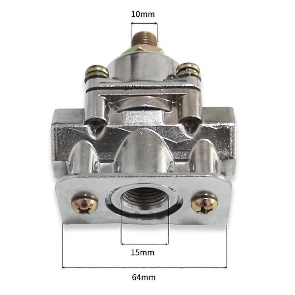 Bil Karburator Brændstoftryk Regulator 3/8 Tommer Indløb/Udløb 12-803