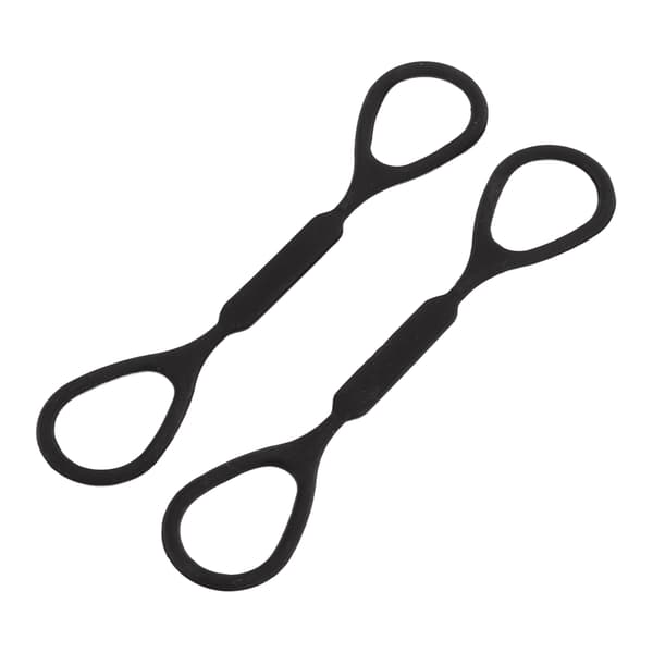 2 STK Trompet Slide Stopper Silikone Elastiske Ringe Udskiftning Blæseinstrument Tilbehør