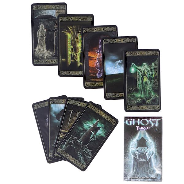 Skæbne Divination Tarot Deck Engelsk Fortune Telling Tarot Kort Brætspil for Begyndere