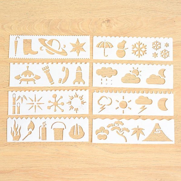 Uudelleenkäytettävät säästencilit: Luo upeita piirroksia