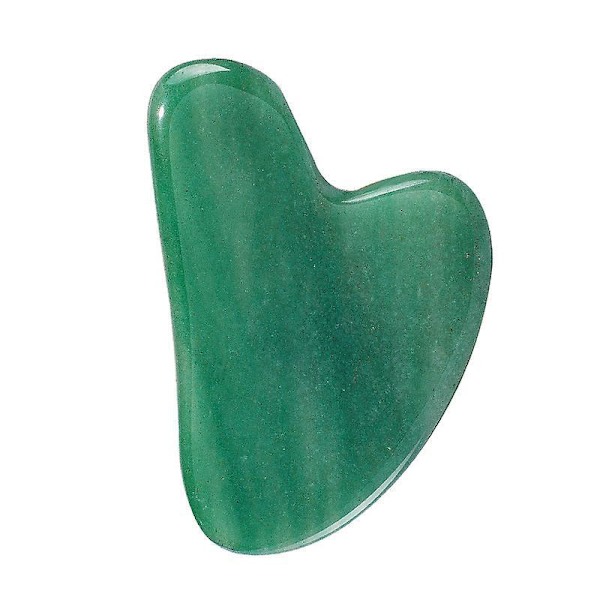 Jade Gua Sha Ansiktsverktøy for Spa Akupunkturterapi & Triggerpunktbehandling