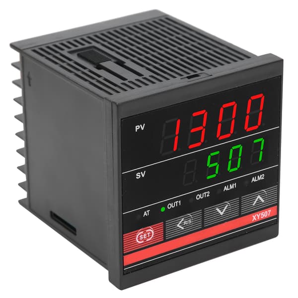 Intelligent PID Temperaturregulator Industriel Varme Kølerelæ XY507 100‑240VAC