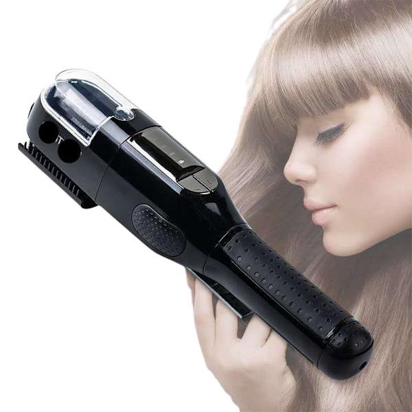 Automatisk split-end remover - portabel hårtrimmer för alla hårtyper - split-end trimmer med LCD-display för torra, skadade och spröda split-ends
