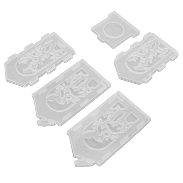 Lysestake silikonform Unik design Elastisk Enkel avforming Håndverk for DIY lysestaker Ornamenter