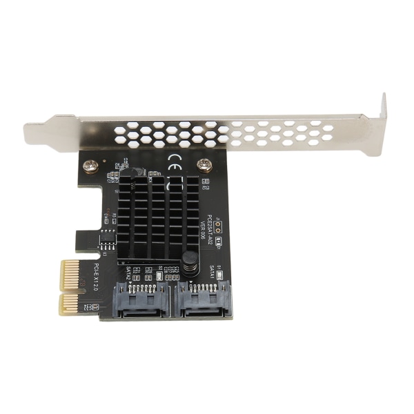 PCIe til SATA 3.0 udvidelseskort 6 Gbps Transmission Stabil Plug and Play PCIe SATA 3.0 controllerkort til desktop