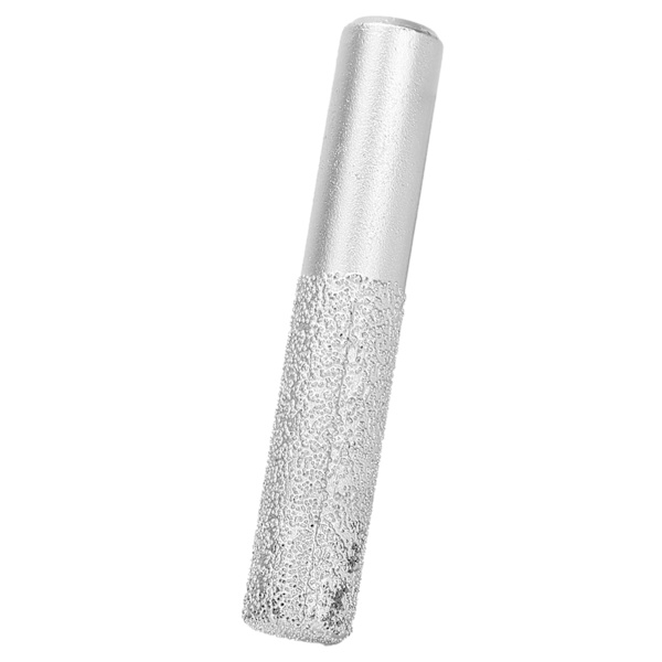 Juotettu timanttijyrsin, hopea, suoravarsi jyrsin 12,7 mm Gong-koneelle