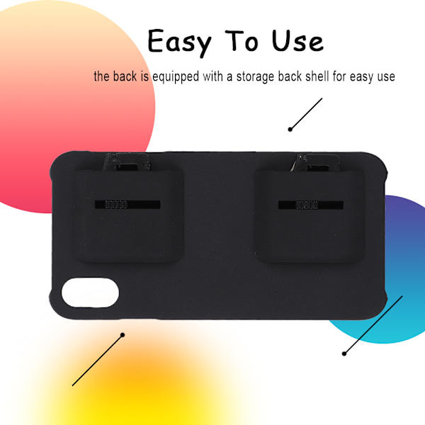 2-in-1-kännykän kuori ja peliohjain iPhone XR:lle