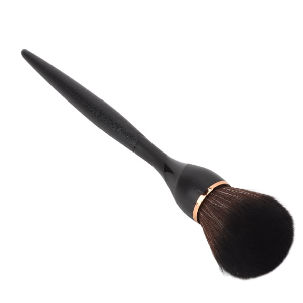 Makeup Blush Brush Professionell bärbar mjuk syntetisk fiber lös pulverborste Kosmetiskt verktyg för kvinnor Svart