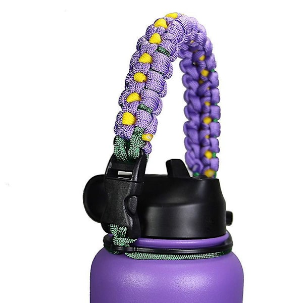 Handgjord lila paraplyrep-kopphållare - 1-pack