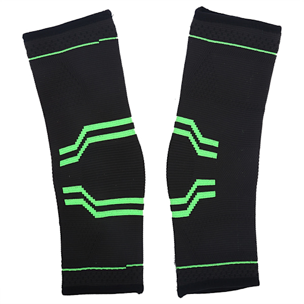 1 Pair Exercise Sports 3D Weaving Ankle Brace Wrap Support Strap Unisex (L)