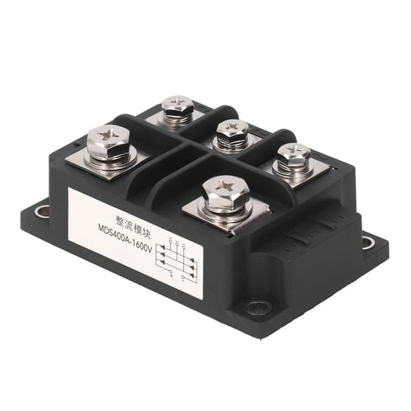 1600V 5-terminal broensretter 400A maksimal svejset struktur 3-faset strømdiode-rettermodul