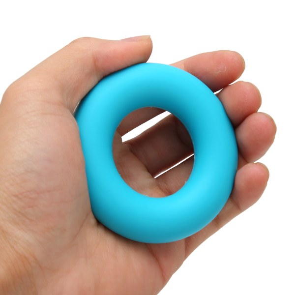 Silikon Finger Exerciser Forbedre Finger Grip Styrke Høy fleksibilitet Silikon Hand Grip Forsterker Ringer for utvinning