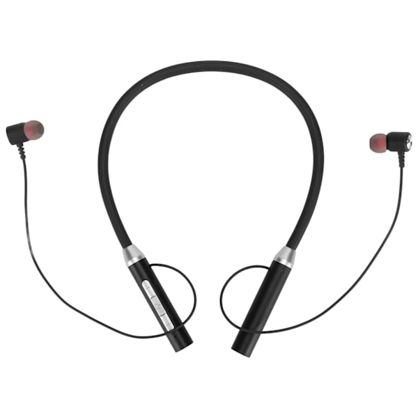 Kaulanauha-kuulokkeet Langattomat Bluetooth 5.2 IPX5 Vedenpitävät Stereo Ergonomiset Parannettu Basso Kaulanauha Magneettiset Kuulokkeet Musta