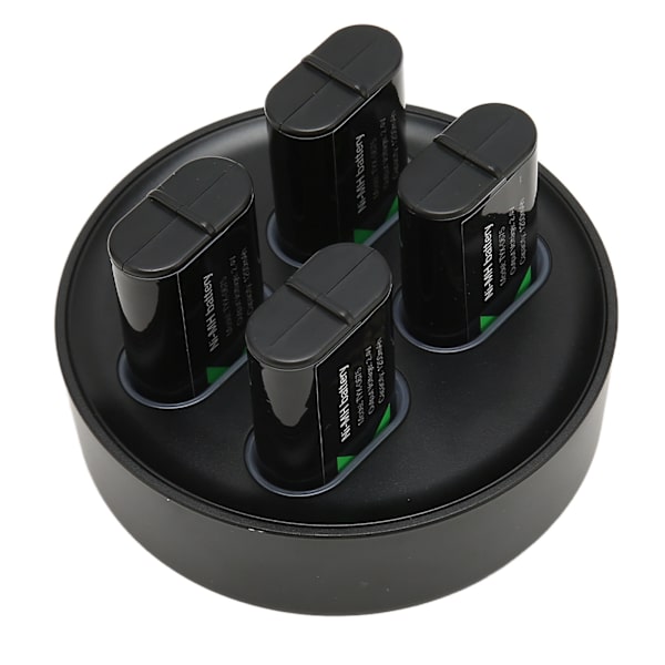 Uppladdningsbart batteriladdare 4 x1200mAh Backup-batteri med hög kapacitet för X ONE för X-seriens spelkontroller