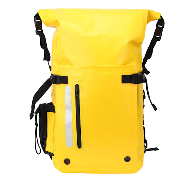 30L Vanntett Dykkerbag Snorkling Ryggsekk Utstyr for Svømming Elvetracing Drifting Tørr Våt Separasjongul