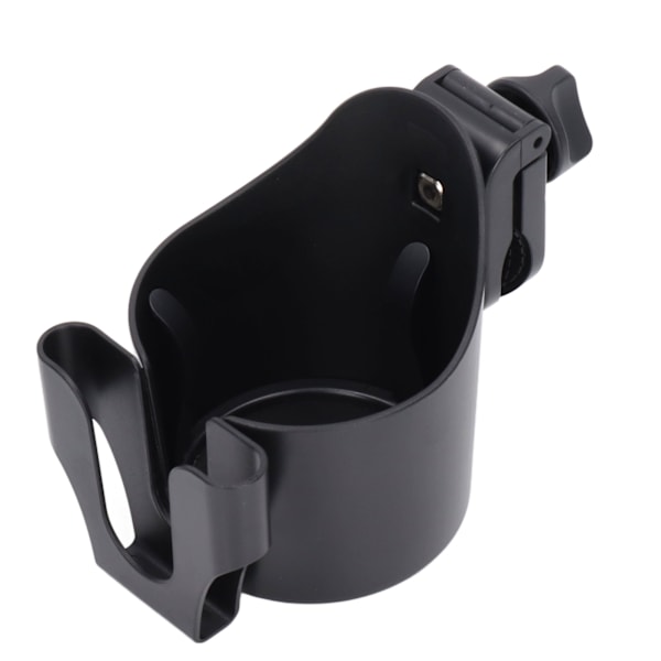 Baby Stroller Cup Holder Universal 2 i 1 Stroller Drink Holders med Mobiltelefon Stativ for Utendørs