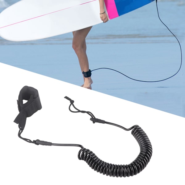 5,5 mm:n kannettava melalauta surffilautaturvallinen surffausjalka köysi vetovyön lisävaruste