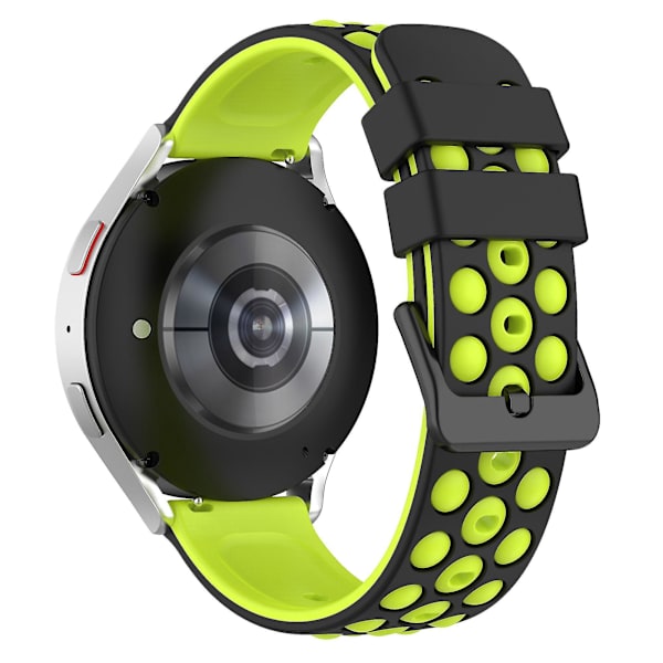 Garmin Venu 2 Plus Venu Sq 2 20mm Blød Silikon Urrem Sort Grøn