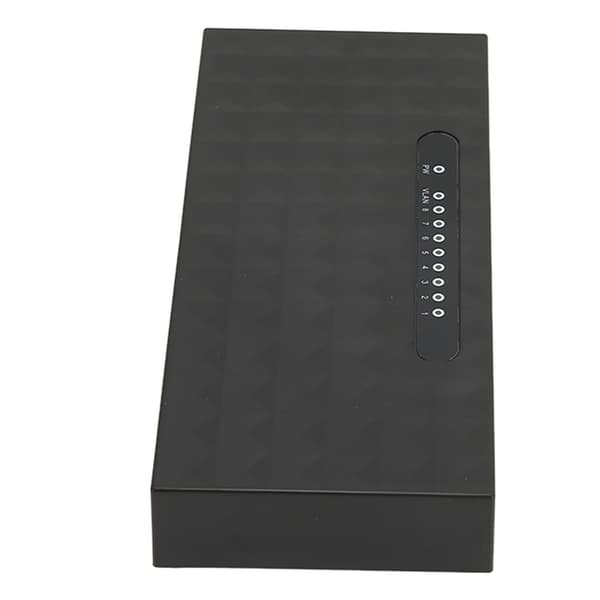 Netværksswitch Gigabit 1000Mps 8 porte selvtilpassende switch Ethernet-adapter til kontor hjem 100 til 240V EU-stik